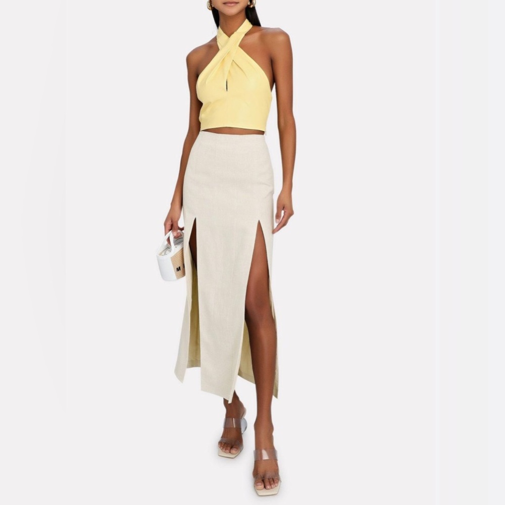 STAUD GIANA SKIRT AND MATCHING TOP SIZE 8